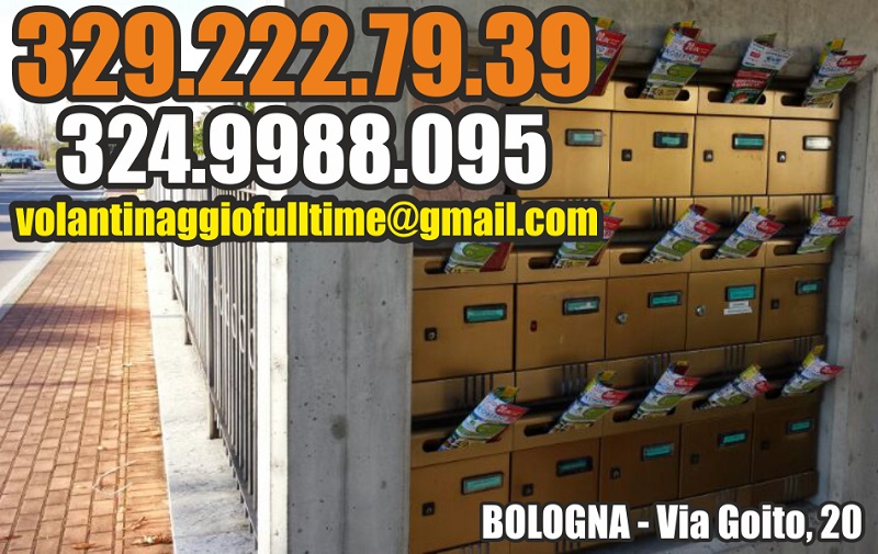Volantinaggio Bologna